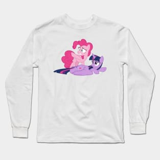 Pinkie Pie tackled Twilight Sparkle 2 Long Sleeve T-Shirt